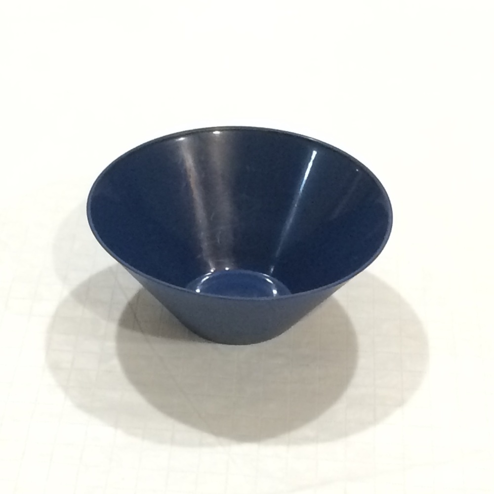 Navy Blue Plastic Bowl Container great for kids' snacks